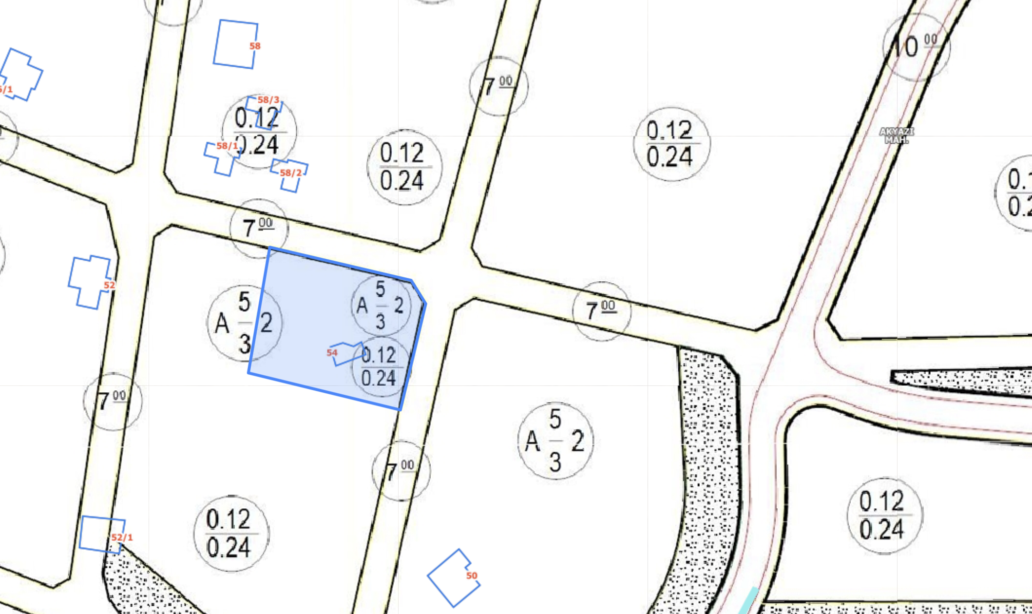 HACILAR AKYAZI'DA ŞEHİR MANZALARI 1.164 m² KÖŞE PARSEL SATILIK ARSA - 18