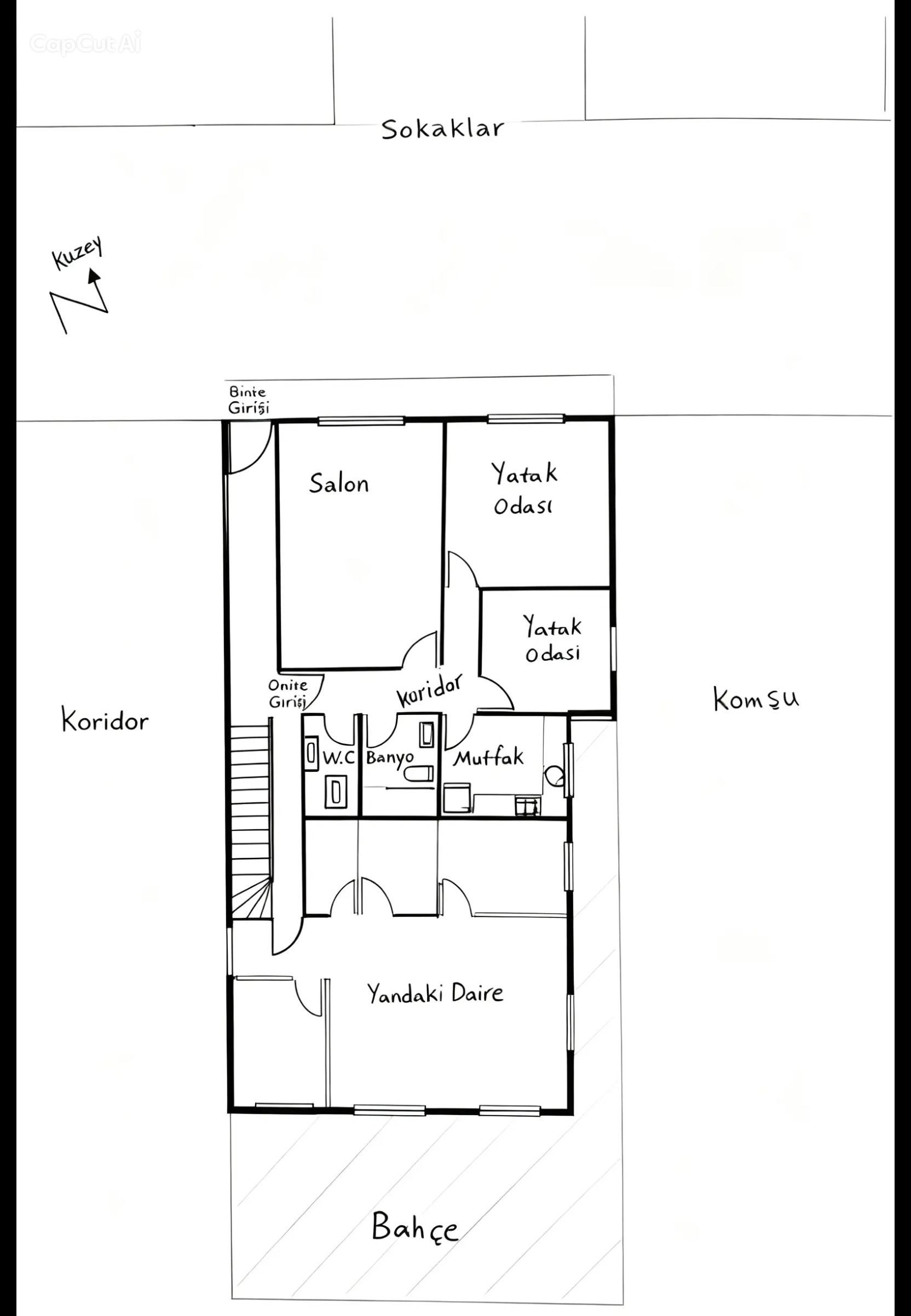 RamiYeni Mahalle’de Kat Mülkiyetli, Kiracılı, Düz Giriş 2+1 Daire - 25