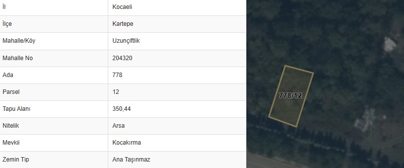 KARTEPE EXPO KARŞISI YATIRIMLIK 350 m2 ARSA - 4