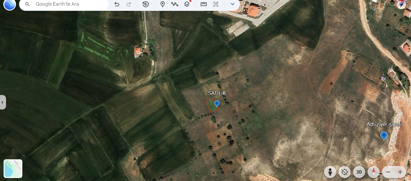 Nevşehir Kozaklı da Satılık Konut parseli 462 m2 - 2