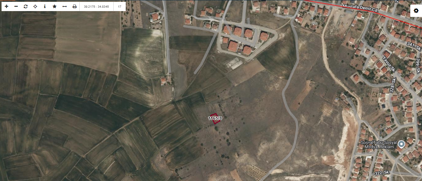 Nevşehir Kozaklı da Satılık Konut parseli 462 m2