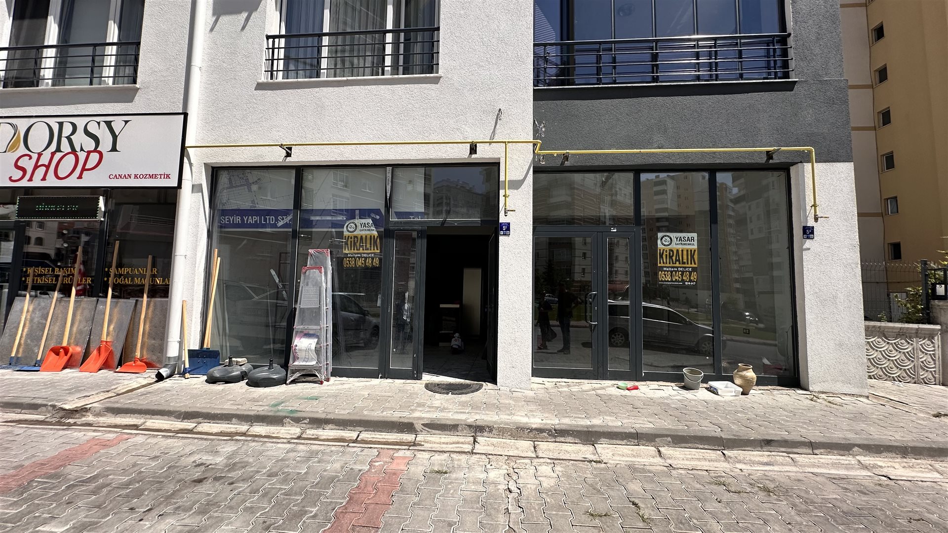 ERKİLET OSMANGAZİ MAH 60M2 KİRALIK SIFIR DÜKKAN