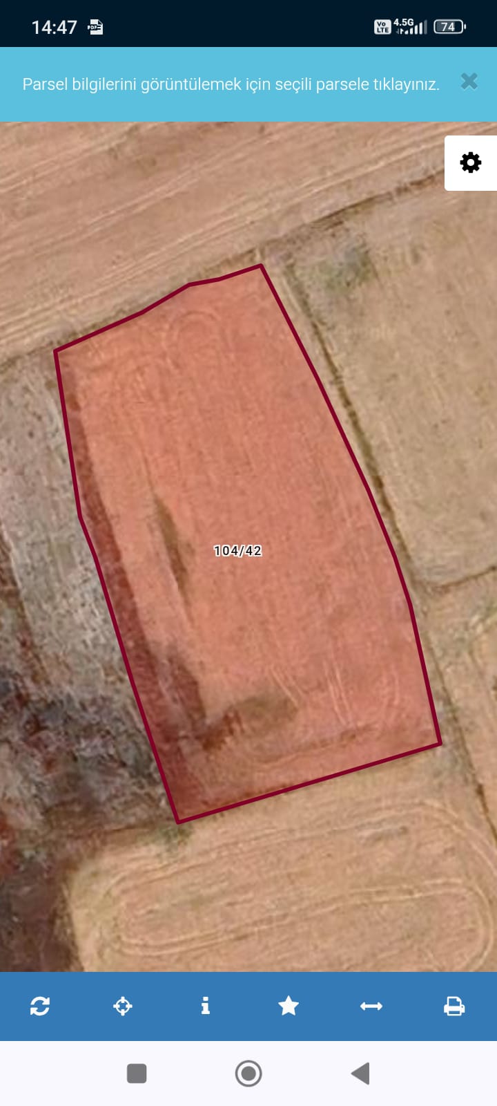 FELAHİYE ALPASLAN MAH.SATILIK TARLA - 2
