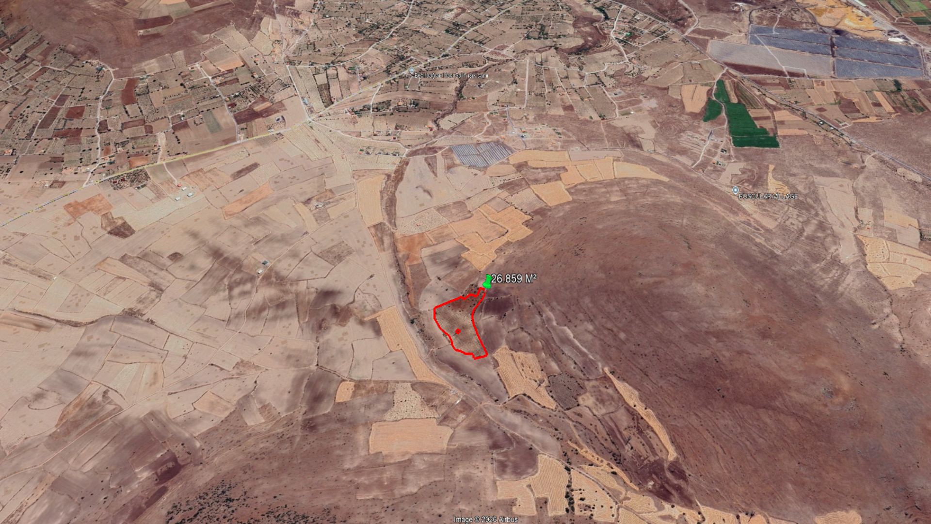 İNCESU HAMURCU'DA 26.859 M2 TEK TAPU SATILIK BAĞ VE MEYVE BAHÇESİ - 4
