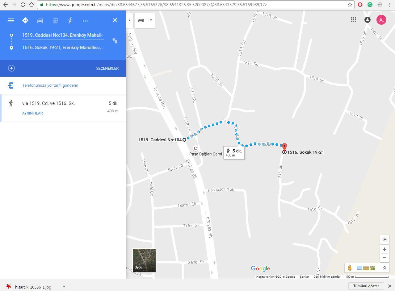 ERENKÖY GÜRLE MEVKİİ SATILIK KÖŞE PARSEL