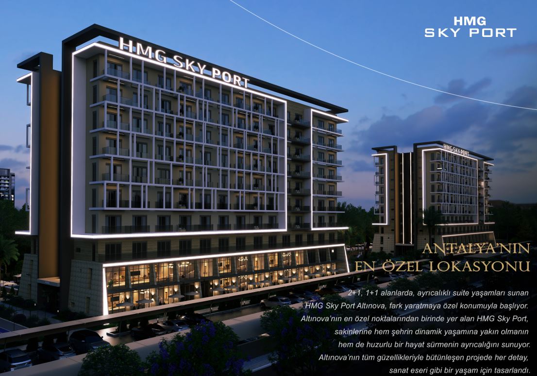 YAŞAR GYO/ANTALYA ALTINOVA'DA 2+1 SATILIK DAİRE - 4