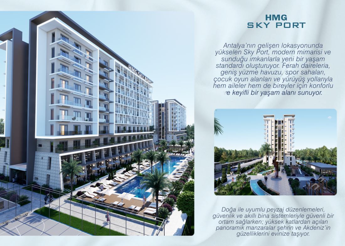YAŞAR GYO/ANTALYA ALTINOVA'DA 2+1 SATILIK DAİRE - 10
