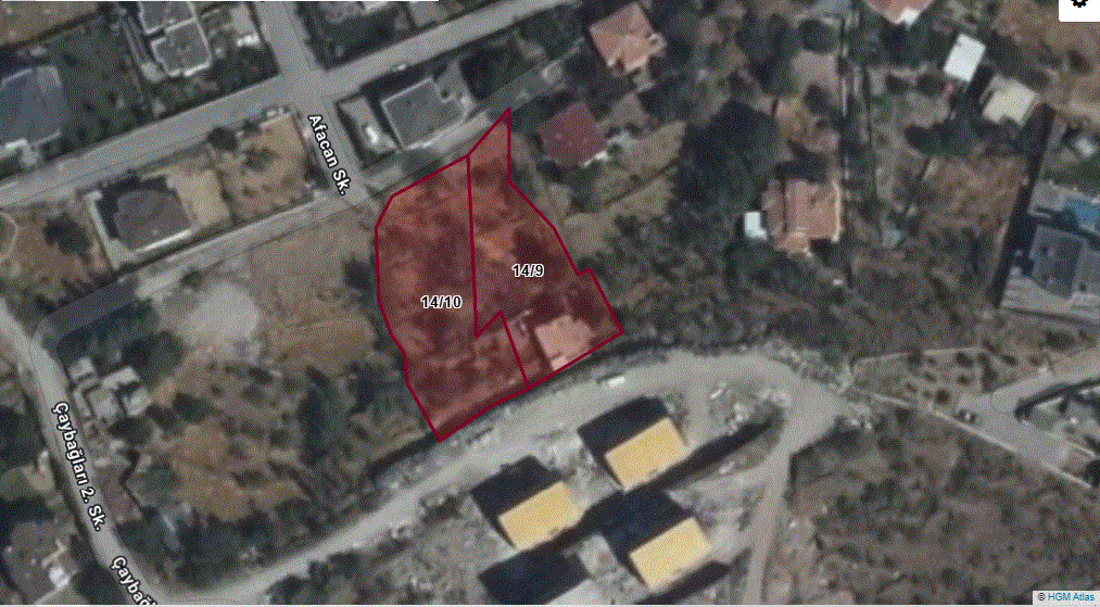 Yaşar Gyo İmar İçinde Satılık  1968 m² Arsa
