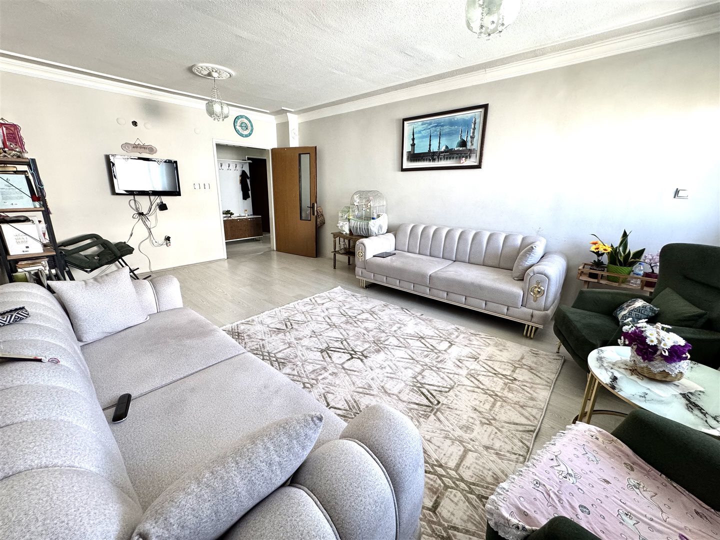 YAŞAR GYO| KOCATEPE MAHALLESİNDE ARA KAT 3+1 SATILIK DAİRE - 4