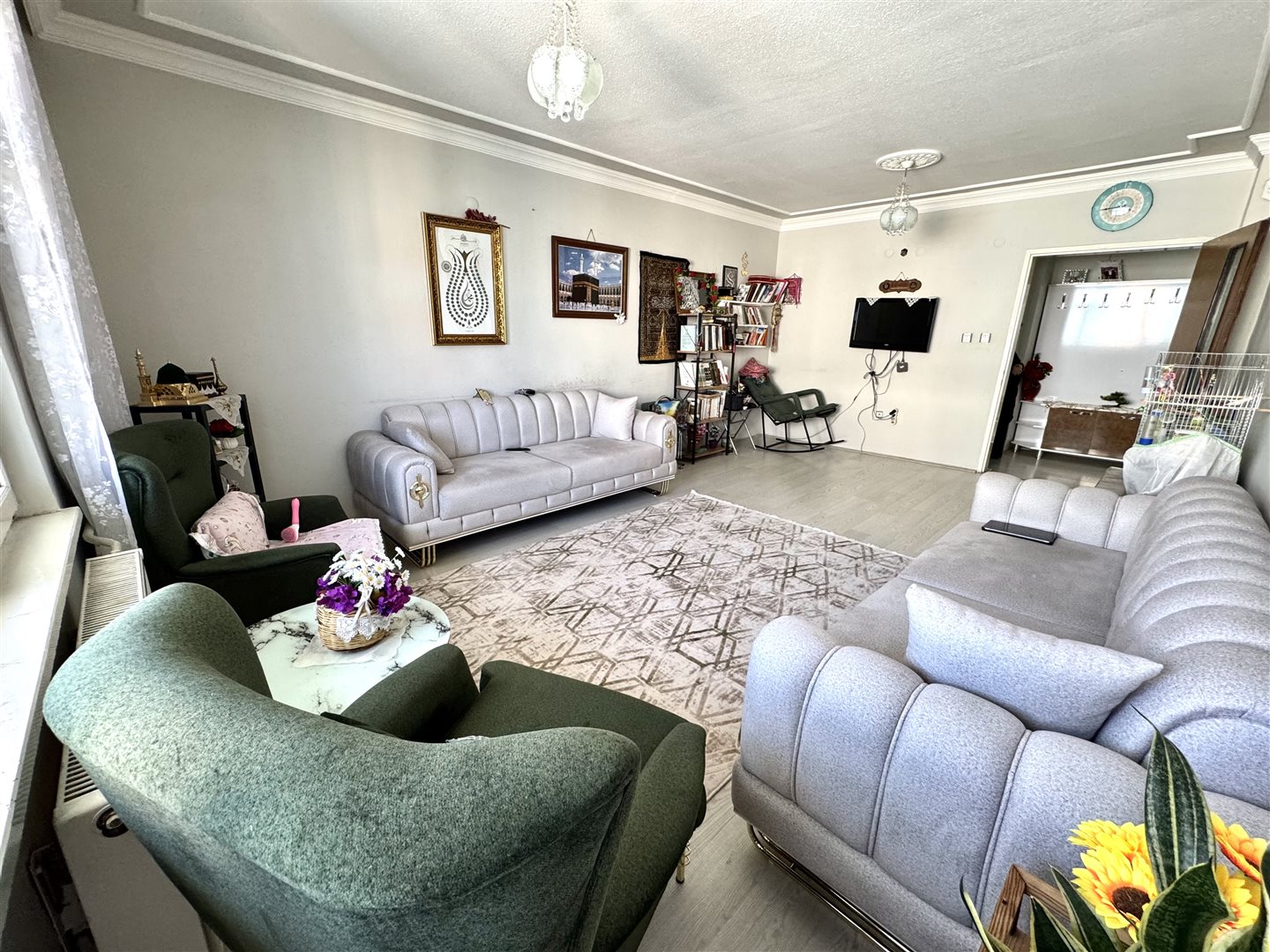 YAŞAR GYO| KOCATEPE MAHALLESİNDE ARA KAT 3+1 SATILIK DAİRE - 3