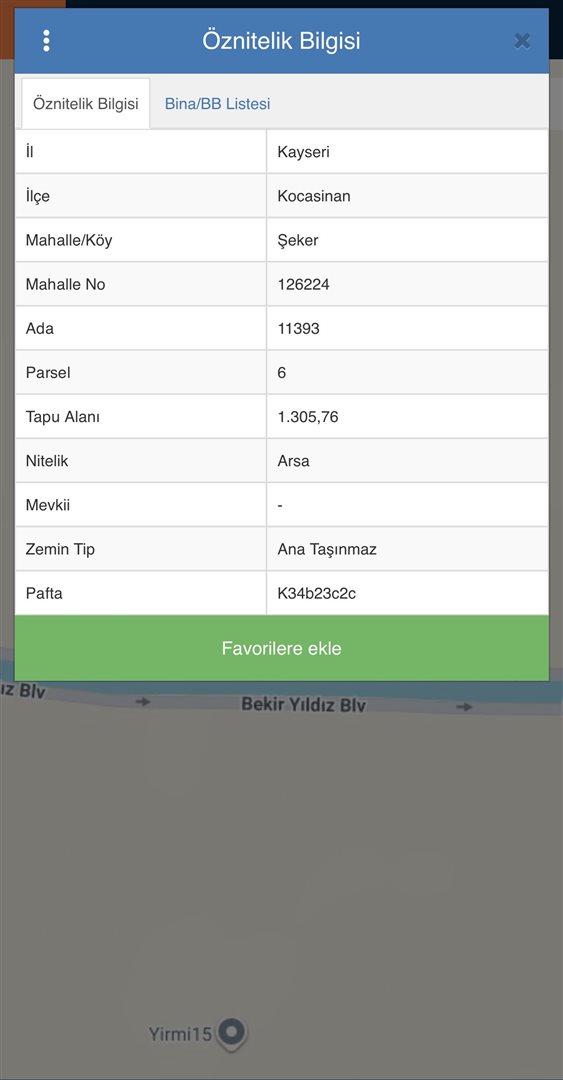 BEKİR YILDIZ BULVARI ÜZERİNDE SATILIK 1.305 M2 SATILIK TEMİZ PARSEL - 3