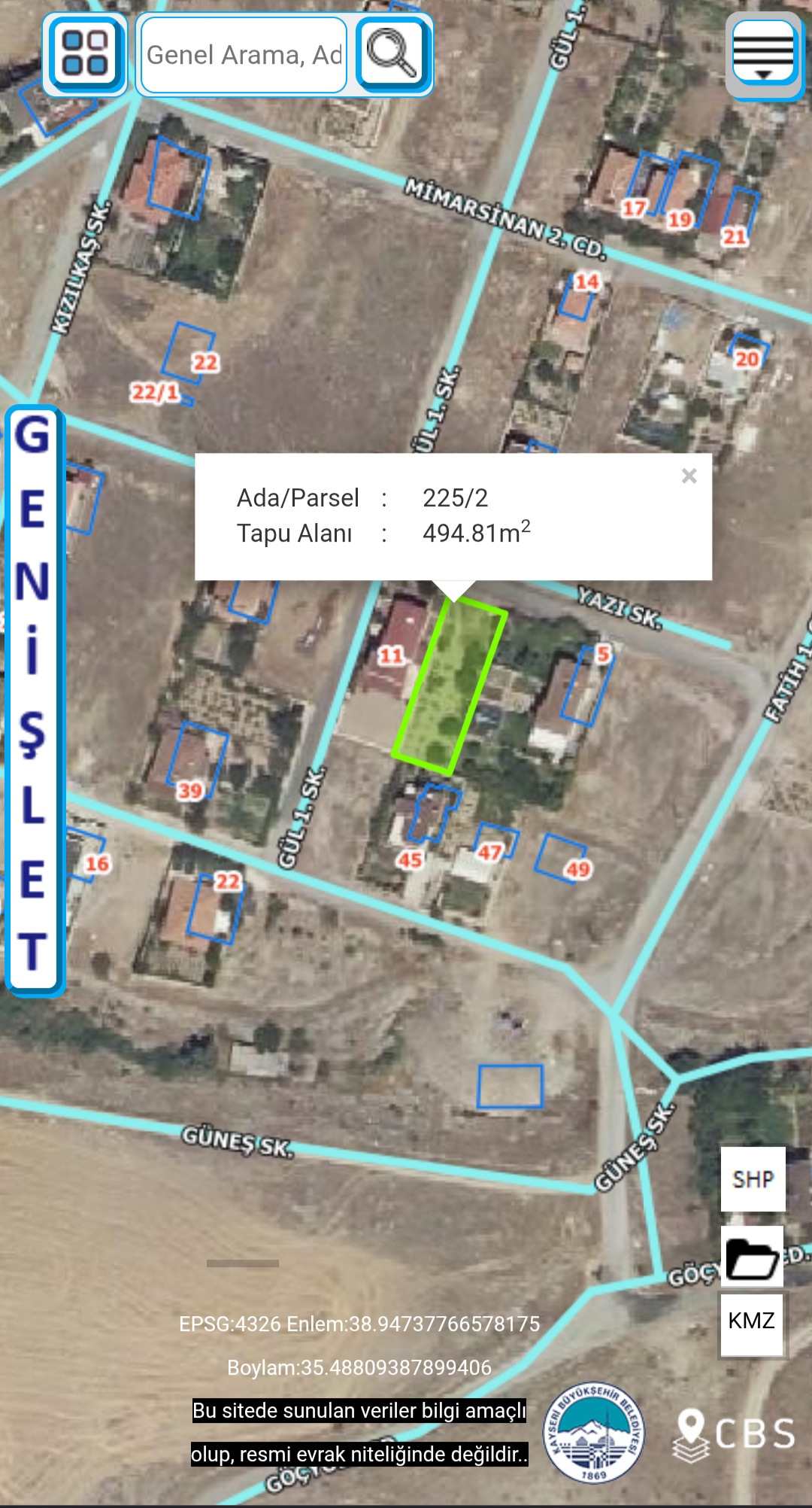 Kuşcu Mahallesinde Baraj Manzaralı Satılık  Villa Parseli - 5