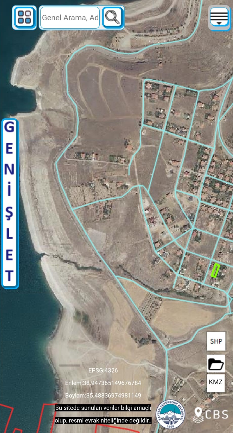Kuşcu Mahallesinde Baraj Manzaralı Satılık  Villa Parseli - 3