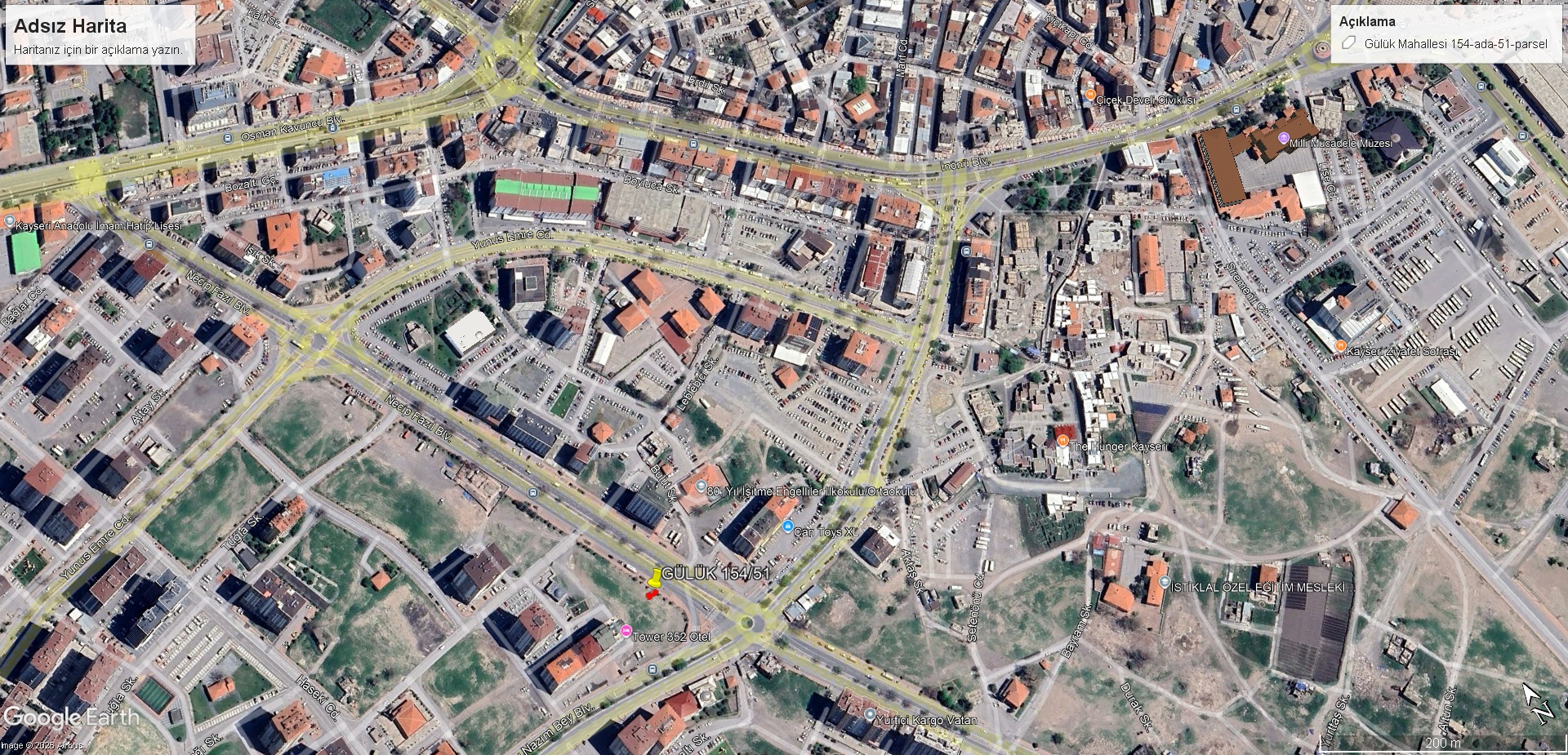 KAYSERİ MERKEZDE TEK TAPU SATILIK PARSEL - 9