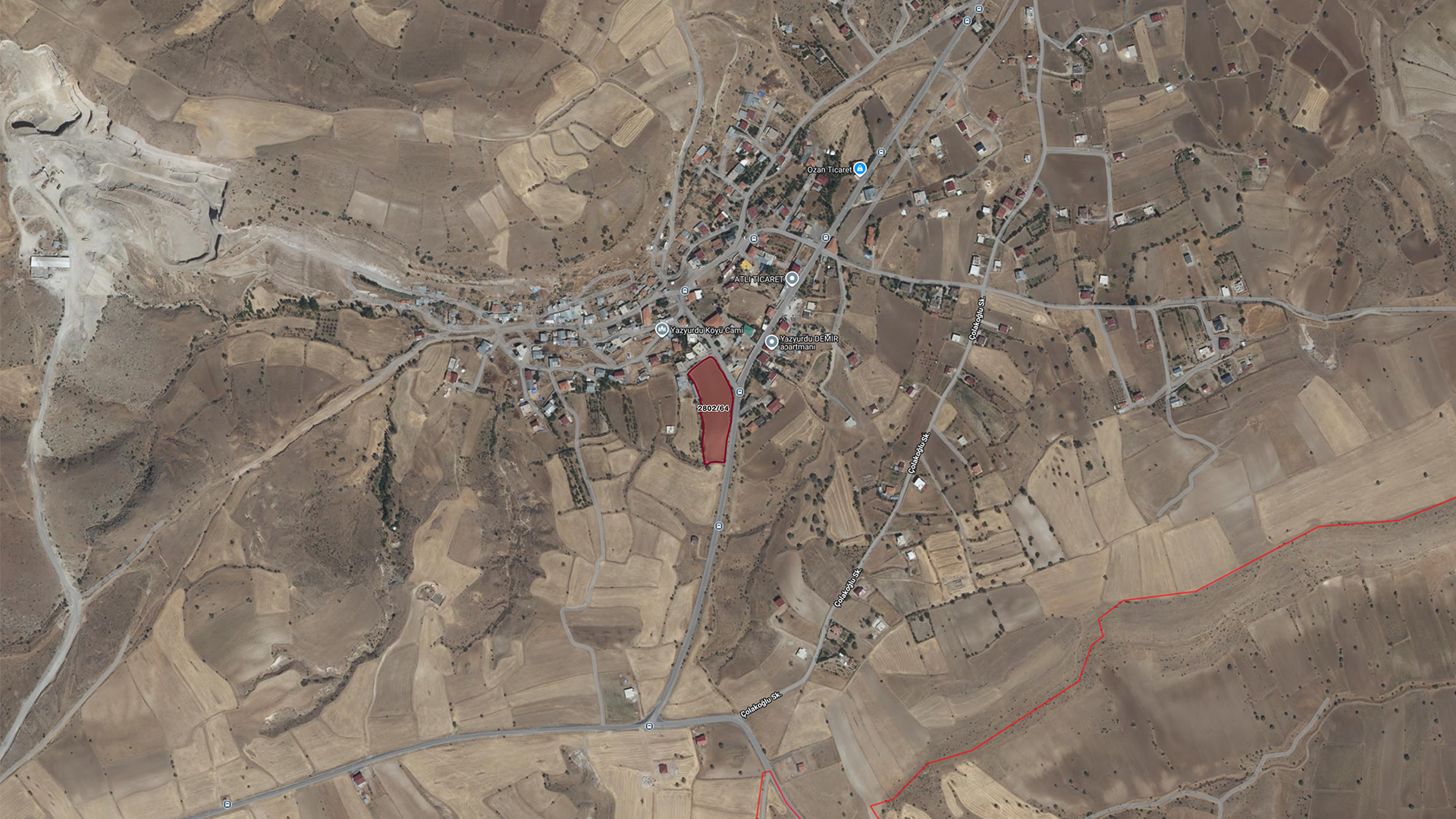 YAŞAR GYO | ACİL SATILIK TALAS YAZIURDU'NDA 7.874 M² YATIRIMLIK TARLA - 5