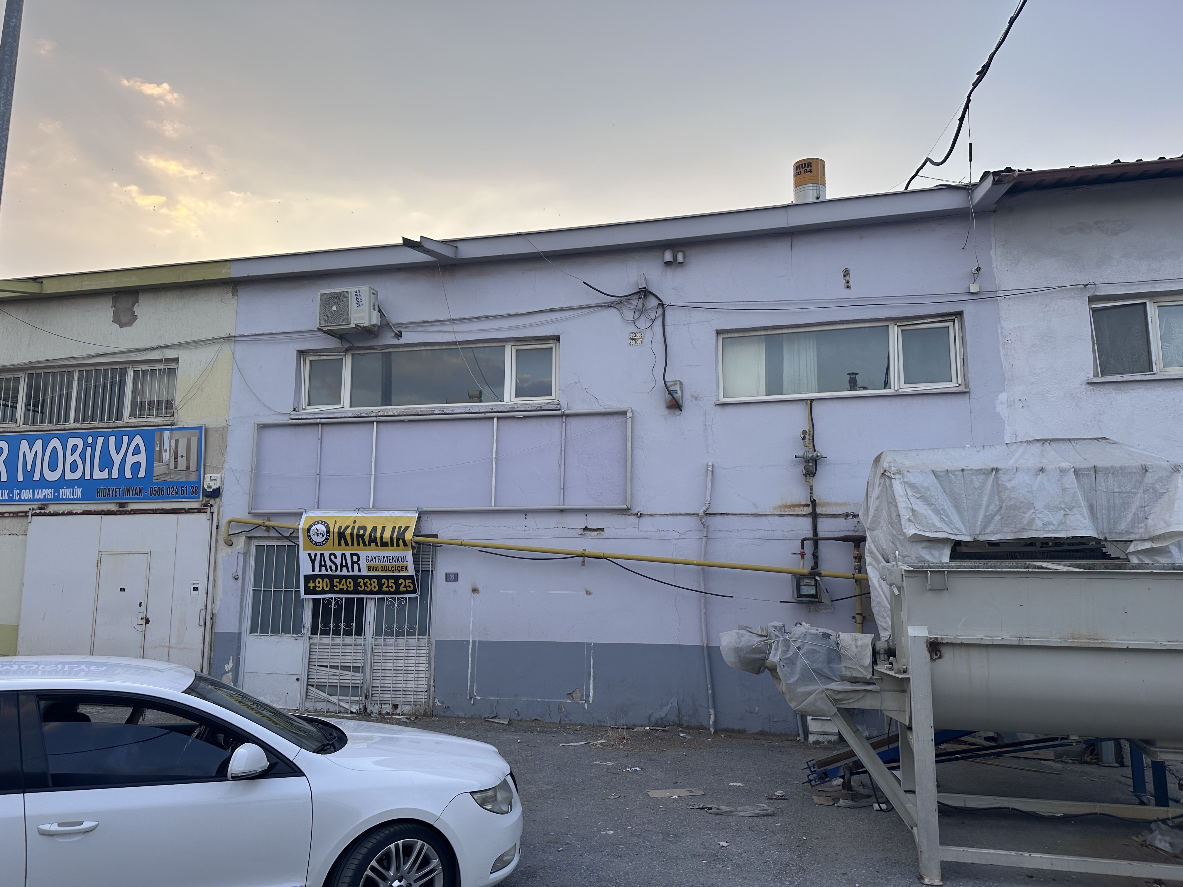 DOĞUSANAYİDE 350M2 KİRALIK GIDACIYA UYGUN DÜKKAN