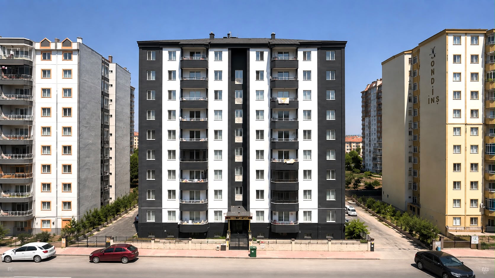 YAŞAR GYO I ERKİLET OSMANGAZİ'DE MERKEZİ KONUMDA SATILIK 3+1 DAİRE