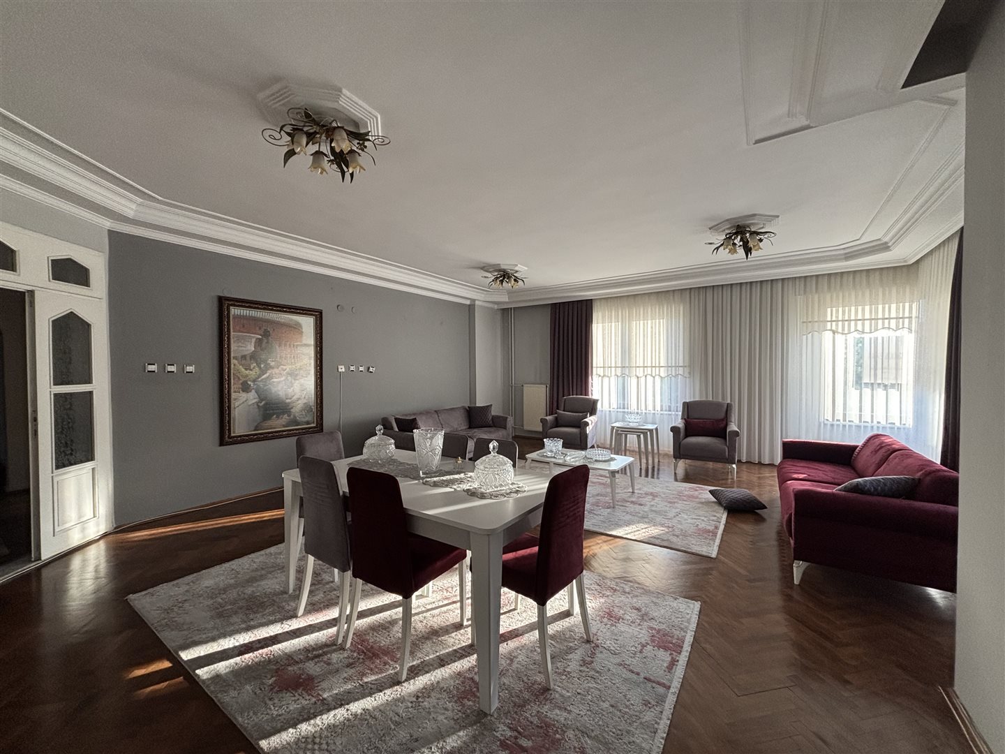 MUSTAFA ŞİMŞEK CADDESİ ÜZERİNDE SATILIK 4+1 ARA KAT DAİRE - 5