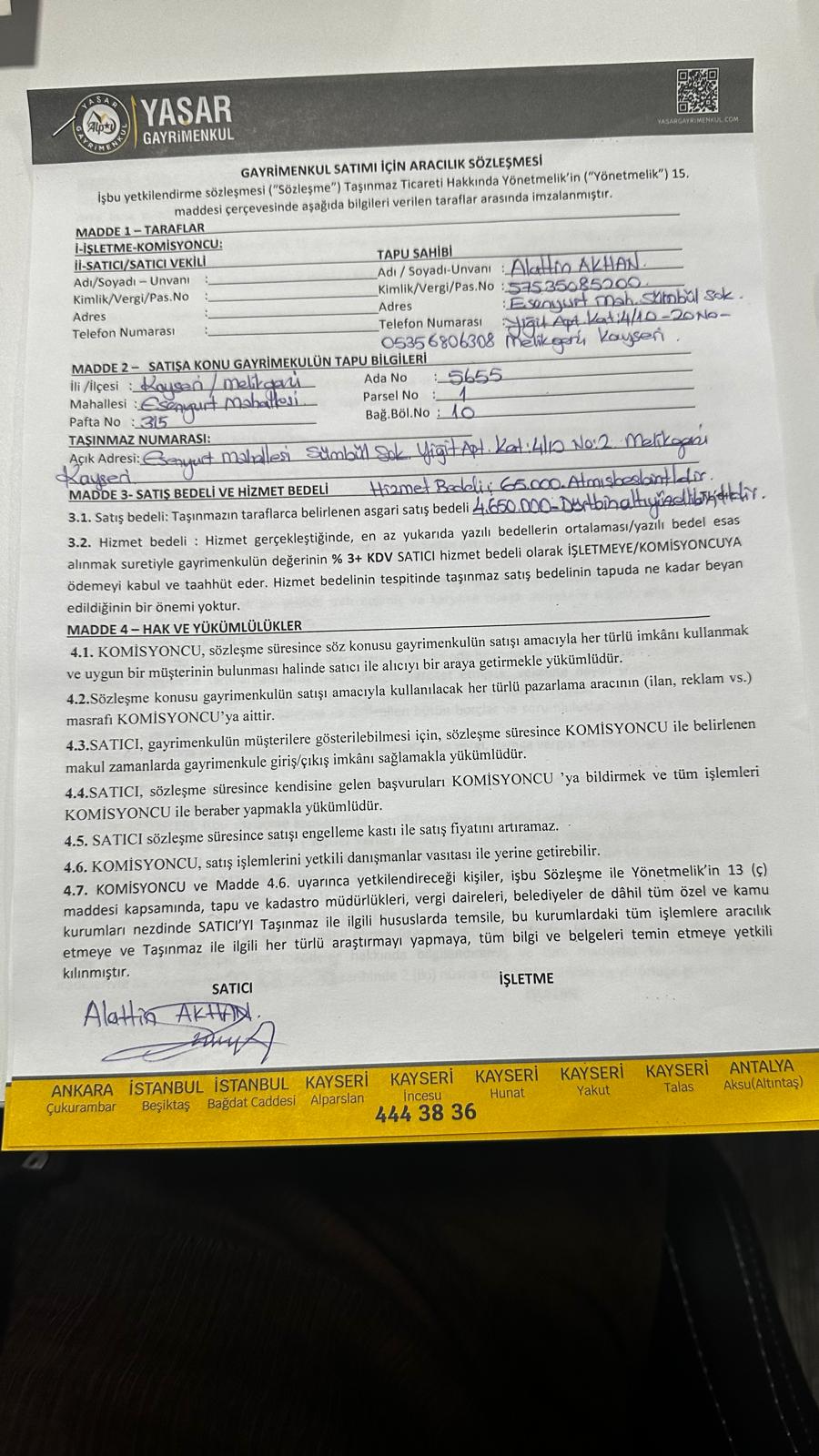 ESENYURT MAHALLESİ SÜMBÜL SOK. 3+1 GENİŞ DAİRE - 23