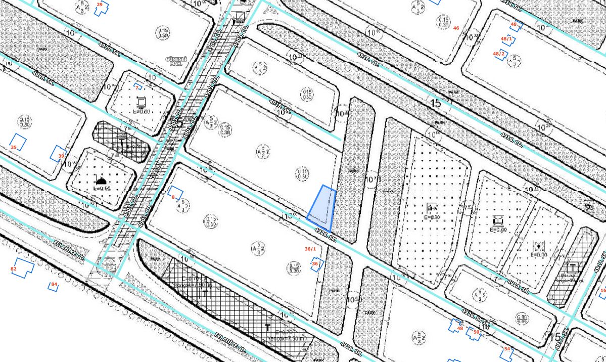 YAŞAR GYO| GÜNEŞLİ MAHALLESİ 659 m² FIRSAT VİLLA PARSELİ ! - 2