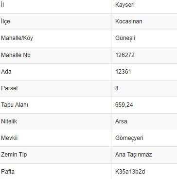 YAŞAR GYO| GÜNEŞLİ MAHALLESİ 659 m² FIRSAT VİLLA PARSELİ ! - 4