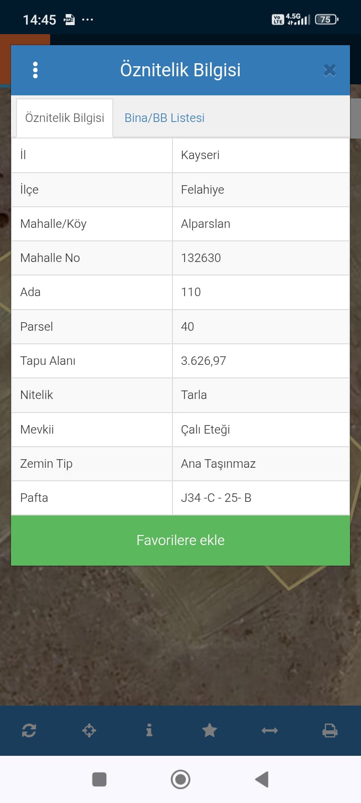 FELAHİYE ALPASLAN MAH.SATILIK ARSA