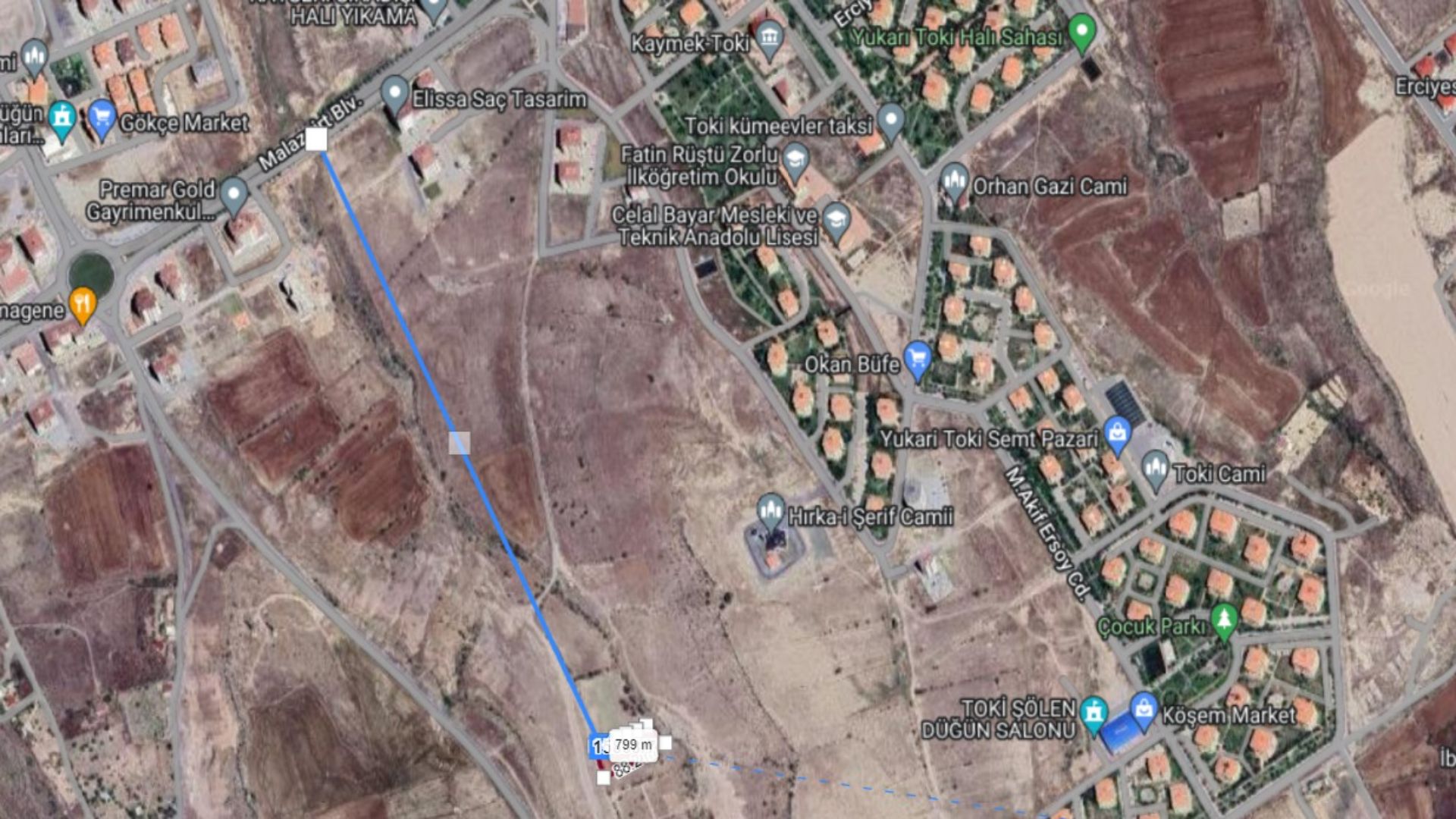 MİMARSİNAN DEMOKRASİ MAHALLESİNDE SATILIK VİLLA'LIK PARSEL - 13