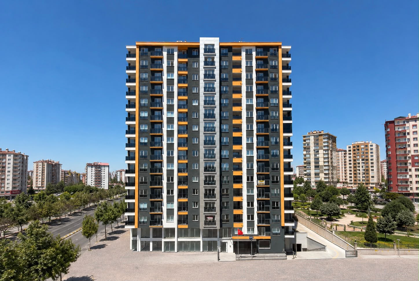 YAŞAR GYO | TALAS'TA MERKEZİ KONUMDA SIFIR 3+1 KİRALIK DAİRE