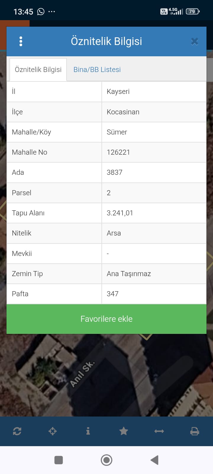 SÜMER MAHALLESİNDE KONUT İMARLI SATILIK ARSA - 2