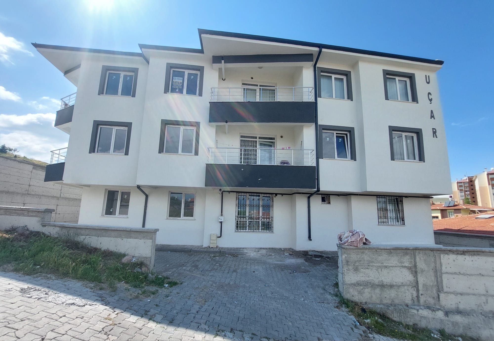 İNCESU KARAMUSTAFAPAŞA MAHALLESİ'NDE SATILIK SIFIR KOMBİLİ 2+1 DAİRE